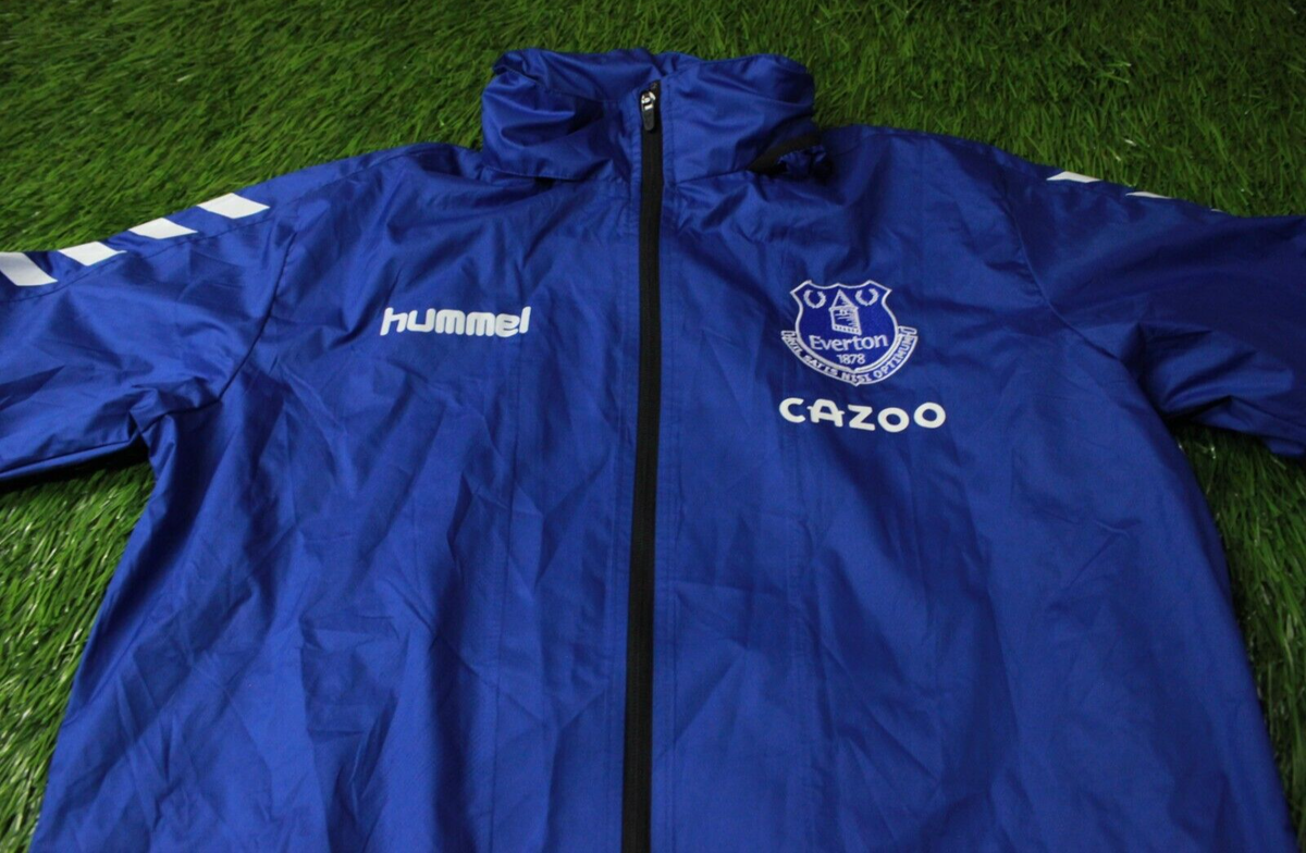 EVERTON 2021-2022 FOOTBALL TRACK TOP JACKET TRAINING HUMMEL EVERTON 2021-2022 FOOTBALL TRACK TOP JACKET TRAINING HUMMEL