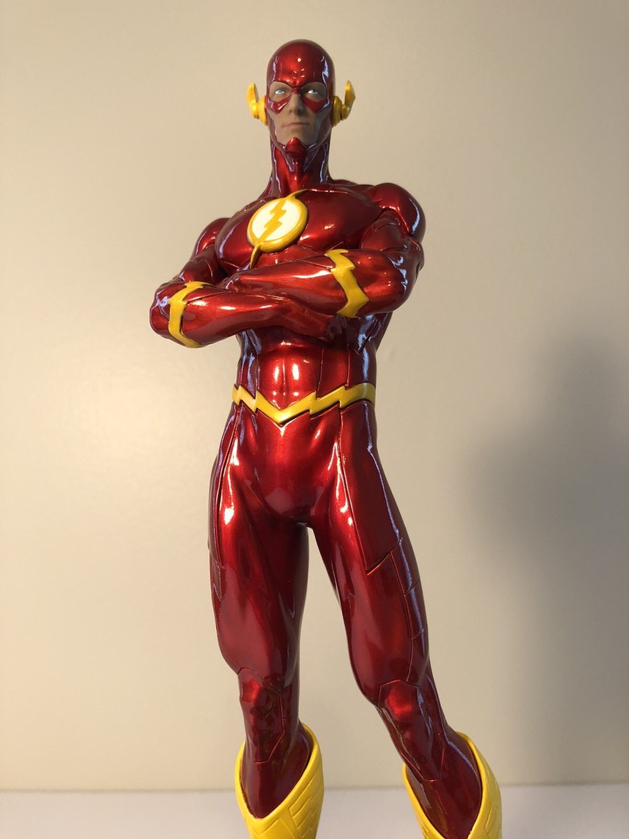 DC Comics Icons Flash Statue By DC Collectibles #1619/5200 Gentle