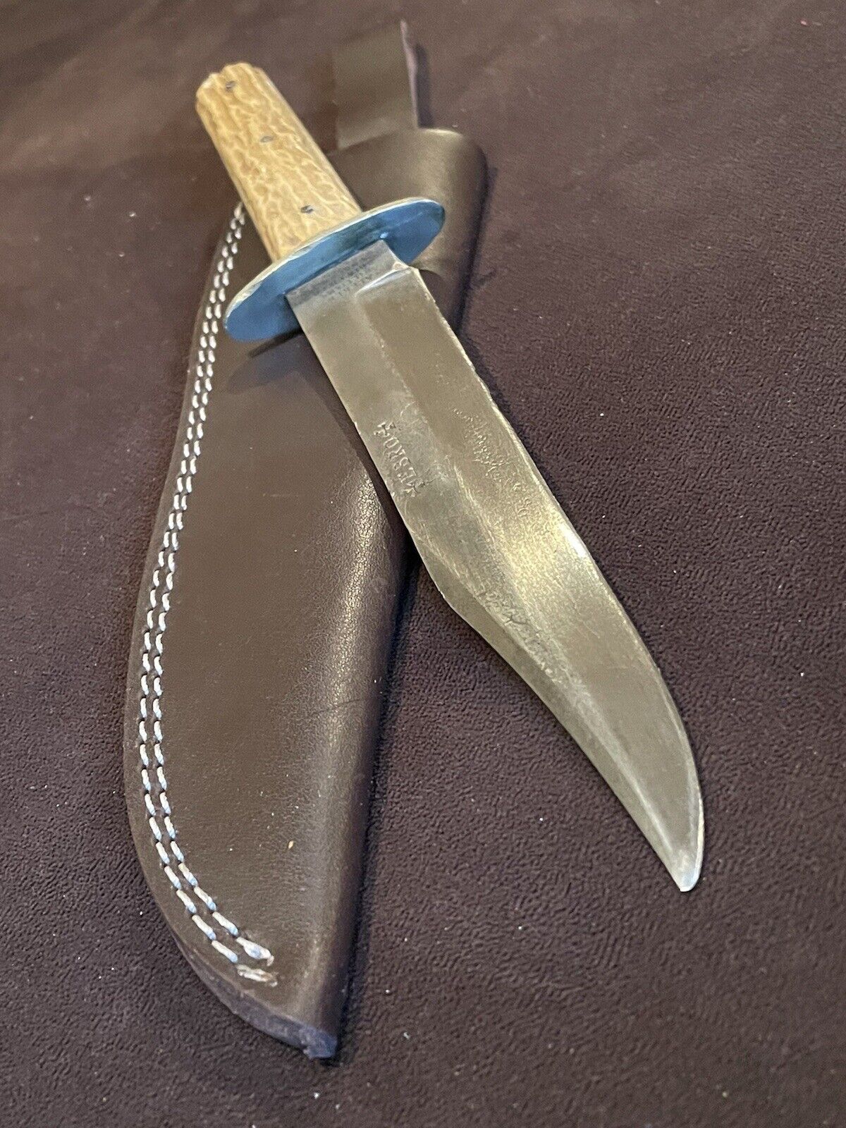 Alfred Williams Sheffield Bowie Knife. Rare
