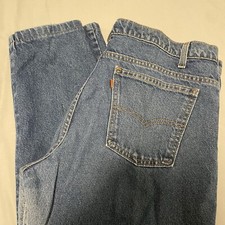Vintage 90's Levi's Orange Tab Denim Jeans Size 38x30 Made in USA