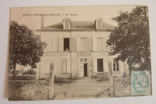 CPA-58  Saint-Parize-Le-Châtel - 1905  La Mairie  Réf E/10 - Photo 1/2