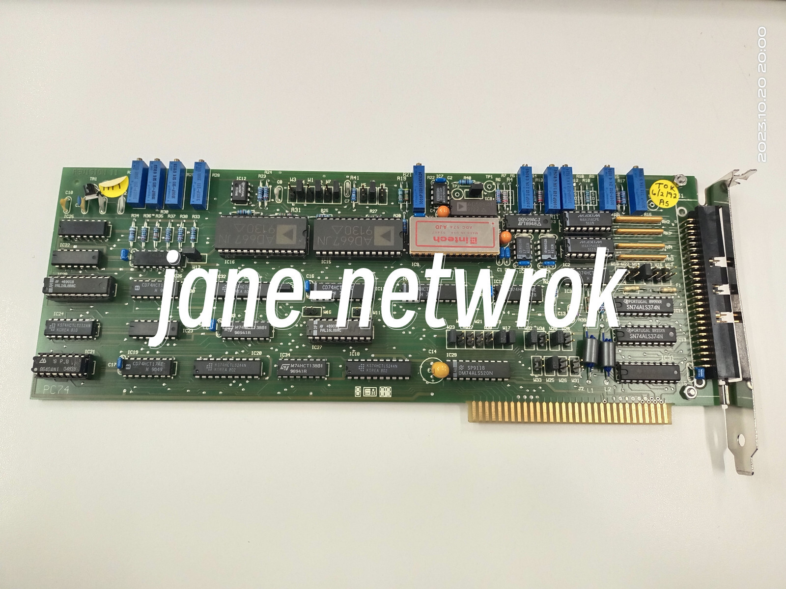 1pc USED REVISION II PC74 with warranty（by DHL/Fedex）