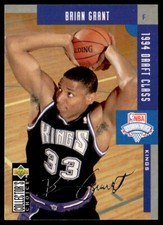 1994-95 Collector's Choice Silver Signature #413 Brian Grant