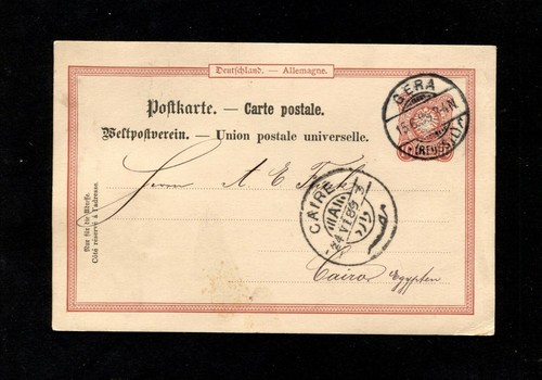 Dt. Ricca 1889, "Gera" IN Cairo Base (#6680)