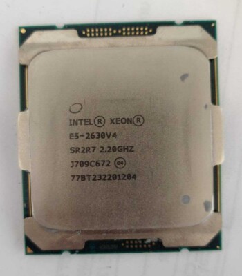 2x Intel E5-2630V4 SR2R7 Xeon 2,20GHz 10-Core 25MB 8GT/s LGA2011-3 Prozessor