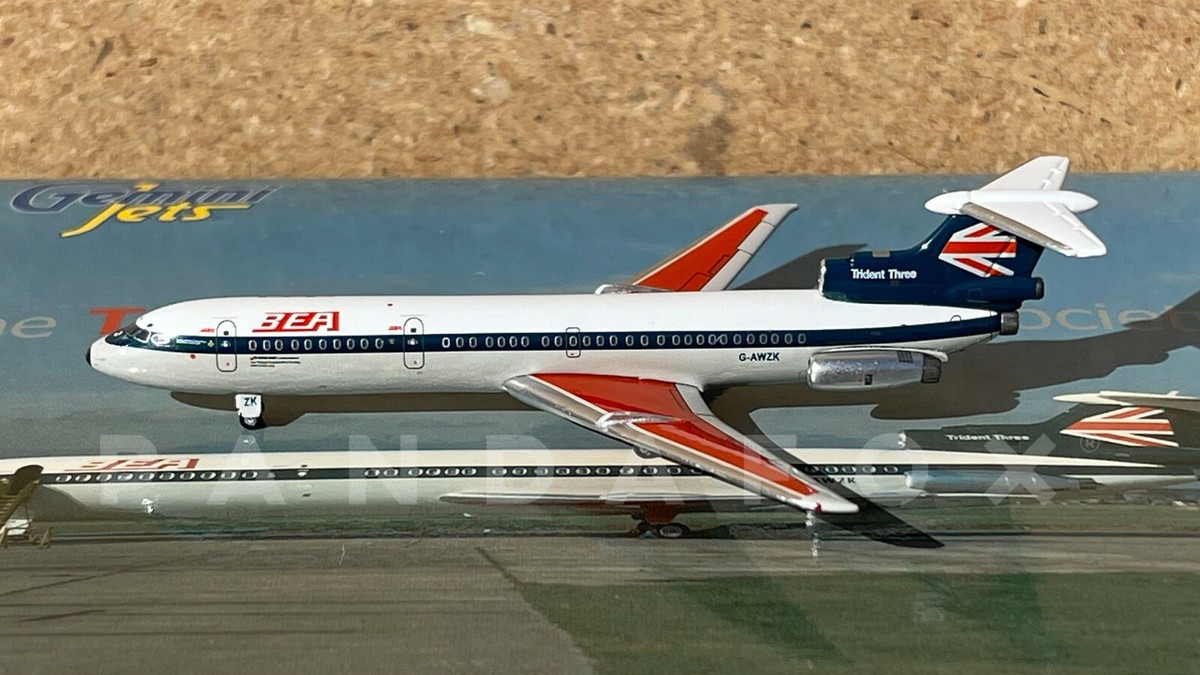 British European Airways BEA Trident 3B G-AWZK Gemini Jets