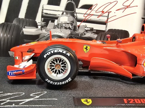 🔥 F1 Ferrari F2000 Japan Grand Prix Michael Schumacher 1:18 Hot Wheels Elite 🔥 - Picture 8 of 14