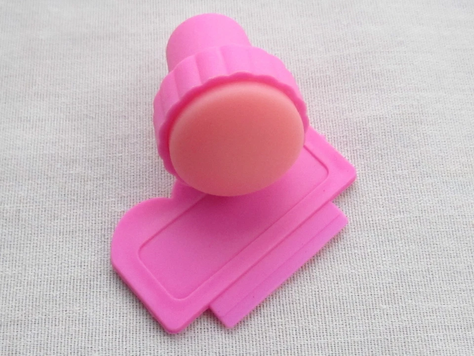 Kit de herramientas de estampado de manicura raspador de placa de imagen de arte en uñas para mujeres de 2 piezas Foto 4 de 4