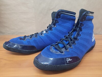Adidas Men's Adizero Wrestling XIV Jake Varner Wresting Shoes AQ5646 Blue  Sz 15 | eBay