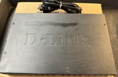 D-Link DGS-1024D 24-Port Gigabit Unmanaged Desktop/Rackmount Switch w/power cord