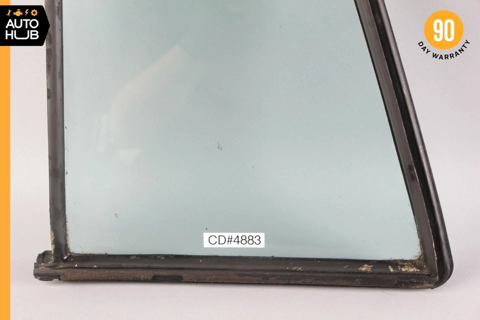 79-85 Mercede W123 300TD Vagón Lado del Conductor Izquierdo Cuarto Ventana Vidrio Fabricante de Equipo Original Foto 3 de 4