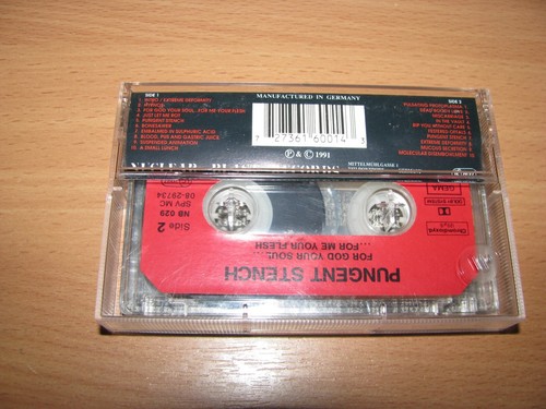 PUNGENT STENCH - For God Your Soul (MC 1991 Nuclear Blast 1st press) cassette - Picture 2 of 5