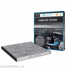 PREMIUM Cabin Air Filter fits LEXUS TOYOTA C20025C Carbonized Charcoal New 