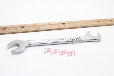 Snap-on Tools VS5216 1/2'' 6'' Long SAE Four-Way Angle Open-End Wrench Chrome USA