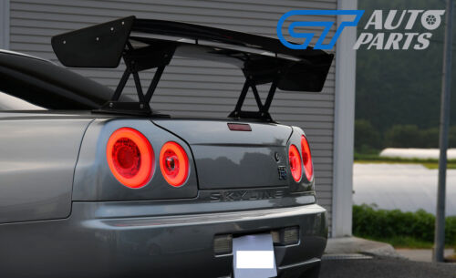 78 Works Fiber Ring V2 LED Taillights for Nissan Skyline R34 GTR GTT tail lamps - Picture 5 of 23