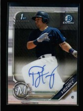 PAYTON HENRY 2019 BOWMAN CHROME ON CARD ROOKIE AUTOGRAPH AUTO RC AX5059