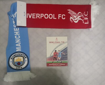 Manchester City V Liverpool FA Cup Semi Final Wembley 16/5/22