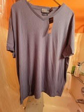 Polo Ralph Lauren V-Neck T-Shirt Mens XL Embroidered Pony Logo Blue