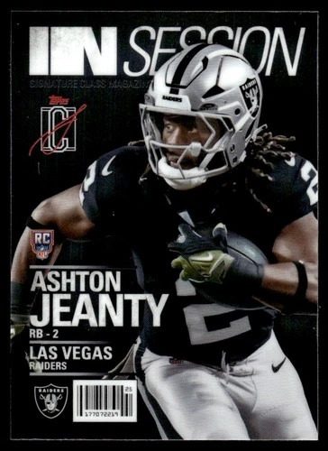 2025 Topps Signature Ashton Jeanty Base (RAW)