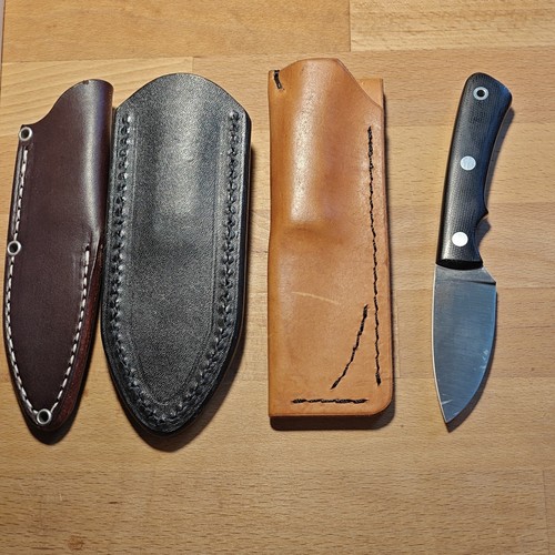 Bark River PSK EDC S45VN 3.5in Fixed Blade Knife w/ Sheath