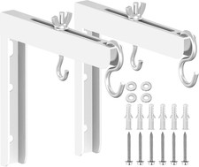 Universal Projector Screen Mount, 6 inch Adjustable with More Hooks Projector...