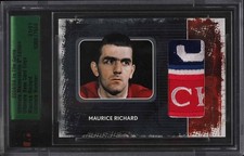2008 ITG Ultimate Onyx Maurice Richard PATCH 1/1 a