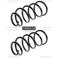 2X Fahrwerksfeder Triscan 875028149 2 Federn Satz Federnsatz