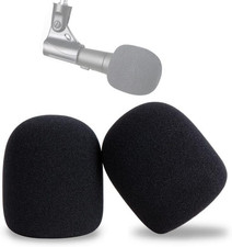 YOUSHARES Shure SM58 Microphone Cover Foam 2 Packs - Pop Shield, Microphone Pop