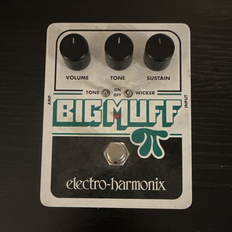 Electro-Harmonix Big Muff with Tone Wicker Analog Distortion/Fuzz Pedal