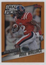 2015 Panini Prizm Collegiate Draft Picks Orange Prizm 5/5 Mike Wallace #75 nd3