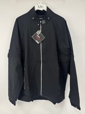 FootJoy Hydro Tour Jacke Herren XXL schwarz leicht wasserdicht Golfausr&uuml;stung /33625