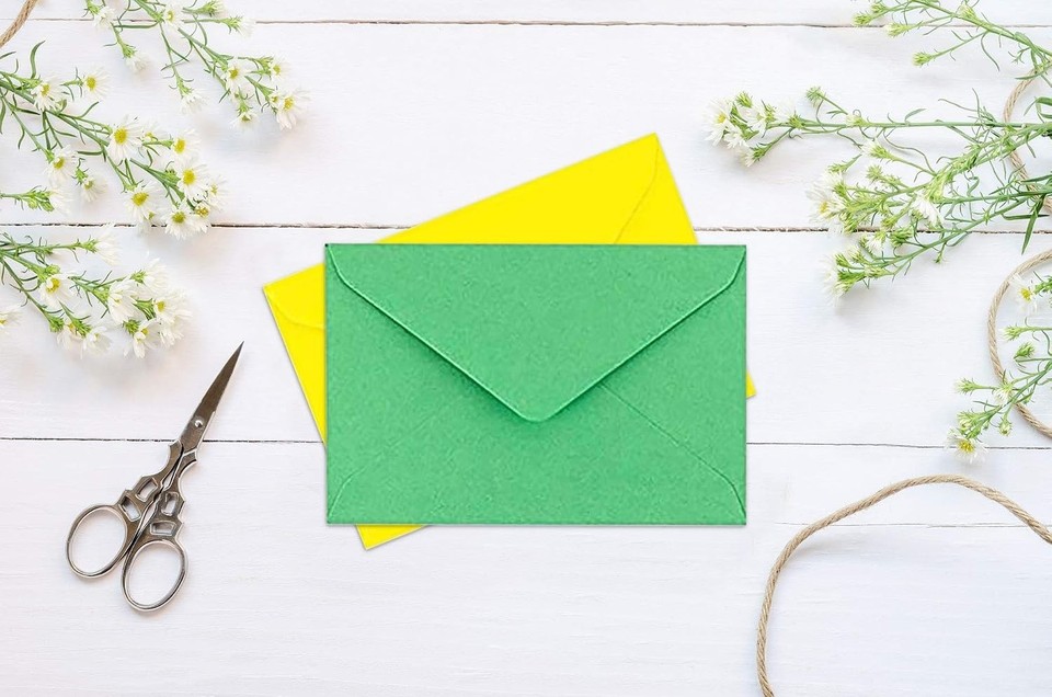 Sielded Envelope Colorful Self-Seal Envelopes 5