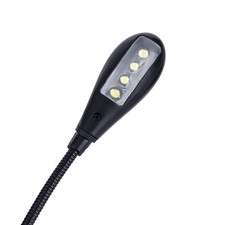 Double Adjustable Arms Music Stand Light For Night Reading WWOY