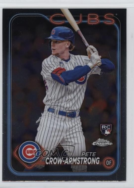 2024 Topps Chrome Pete Crow-Armstrong #16 0f58