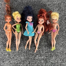 2013 Disney Jakks Tinkerbell Flowers Collection Fairies Doll Lot Rare Fairy