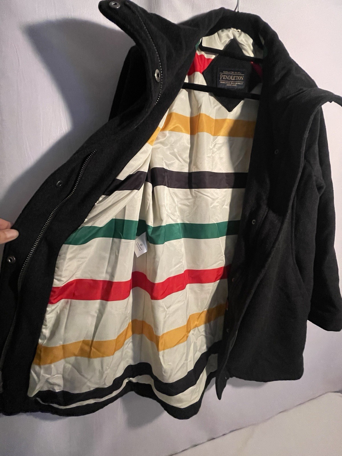 Pendleton Cascade Campbell Jacket Wool Blend Gray… - image 6