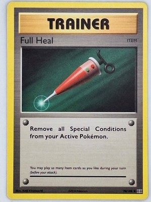 Full Heal 78/108 Pokemon - XY Evolutions MP