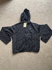 Nike Women's Black Reflect Dri-Fit Running Hooded Jacket FB5321-010 Size Small