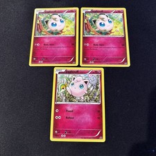 Pokémon TCG 3 Jigglypuff Cards | 2 of the same