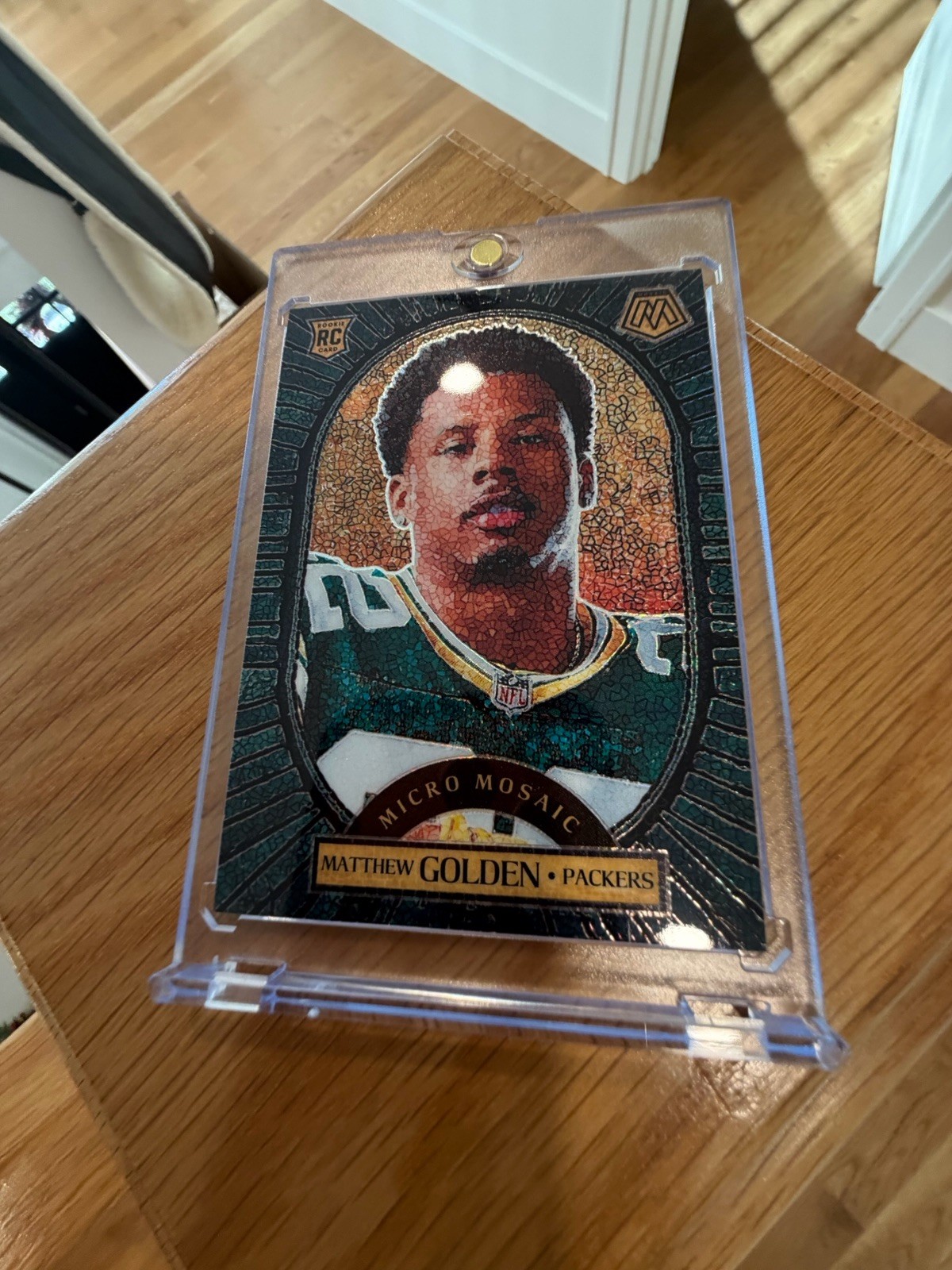 2025 Panini Mosaic Micro Mosaic Matthew Golden Rookie CASE HIT!! FRESH PULLED !!