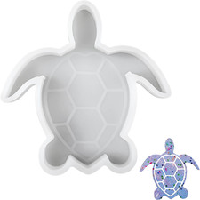 Silicone Molds for Freshies, Sea Turtle Car Freshie Mold 3D Animal Silicone