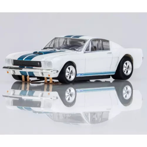 Circuit Électrique AFX Racing 22068 Shelby Mustang GT350 1965 Voiture HO pour Course Salon
