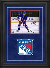 K'Andre Miller New York Rangers Deluxe Framed Signed 8