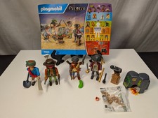 4x PLAYMOBIL Pirates Figures w/ Accessories, 71533, Nearly Complete, Create