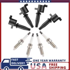 4X Ignition Coil & Iridium Spark Plug Set for 2009-2020 Ford Fusion Escape FD505