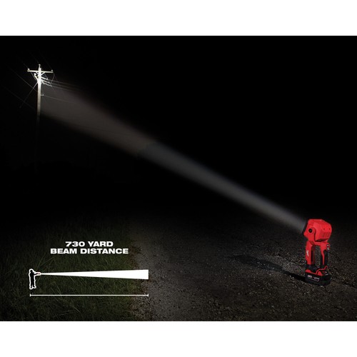 Milwaukee M18 LED Searchlight, 1250 Lumens, Tool Only, Model# 2354-20 - Picture 2 of 7