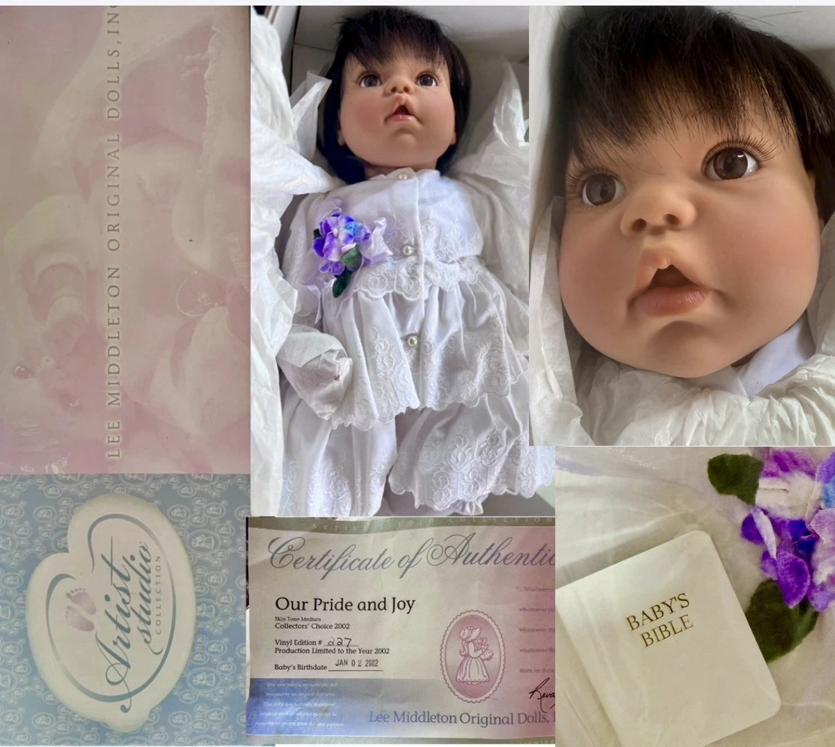 Lee Middleton Vinyl Dolls & Doll Playsets without Vintage for sale