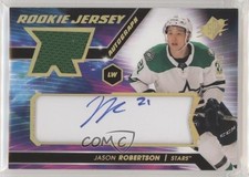 2020-21 SPx Rookie Auto Jersey Gold Spectrum /49 Jason Robertson #JR Auto 0bl6