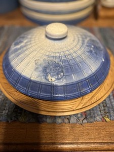 Blue/White Daisy Flower LID