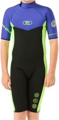 RIP CURL Neopren Surfanzug Neoprenanzug DAWN PATROL KIDS BACK ZIP Shorty 2025 wi